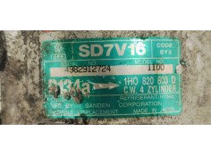 Recambio de compresor aire acondicionado para seat ibiza (6k1) 1.4 referencia OEM IAM 1H0820803D  