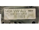 Recambio de alternador para seat leon (1p1) referencia OEM IAM 03C903025D  