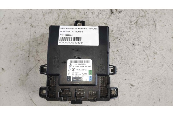 Recambio de modulo electronico para mercedes-benz clase m (w164) 3.0 cdi cat referencia OEM IAM A1648206626 A1648206626 