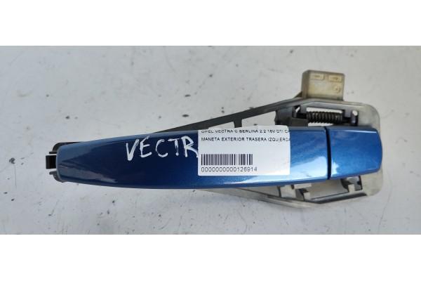 Recambio de maneta exterior trasera izquierda para opel vectra c berlina club referencia OEM IAM   