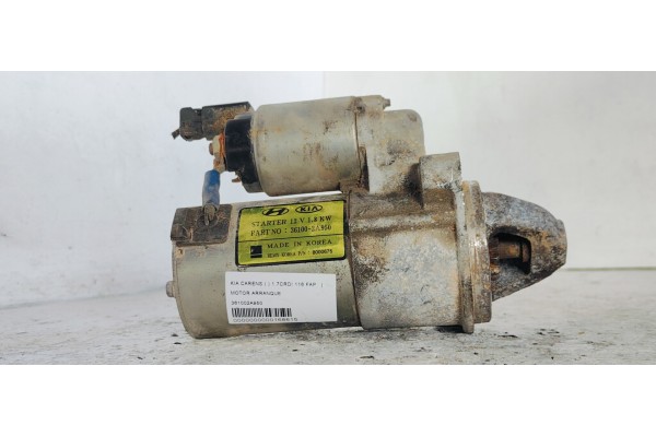 Recambio de motor arranque para kia carens ( ) 1.7crdi 116 fap referencia OEM IAM 361002A950  