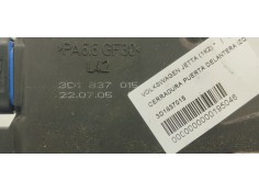 Recambio de cerradura puerta delantera izquierda para volkswagen jetta (1k2) referencia OEM IAM 3D1837015  