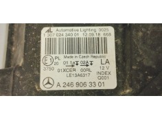 Recambio de faro izquierdo para mercedes-benz clase b (w246) referencia OEM IAM A2469063301  