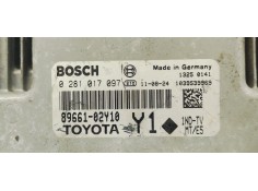Recambio de centralita motor uce para toyota auris 1.4d4d 90 fap referencia OEM IAM 0281017097  