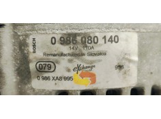 Recambio de alternador para renault megane ii berlina 5p confort dynamique referencia OEM IAM 0986080140  