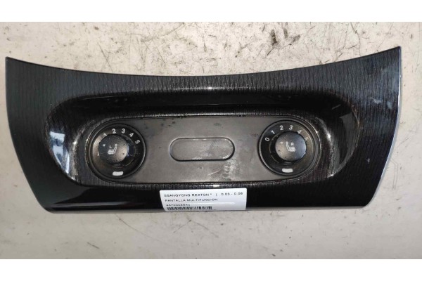 Recambio de mando climatizador para ssangyong rexton 2.7 turbodiesel cat referencia OEM IAM 7653008B01  