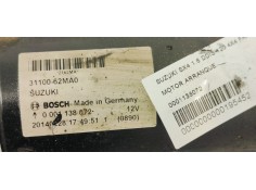 Recambio de motor arranque para suzuki sx4 1.6 ddis 120 4x4 fap referencia OEM IAM 0001138072  