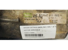 Recambio de motor arranque para skoda octavia berlina (1z3) 1.9 tdi 105 referencia OEM IAM 02Z911023H  