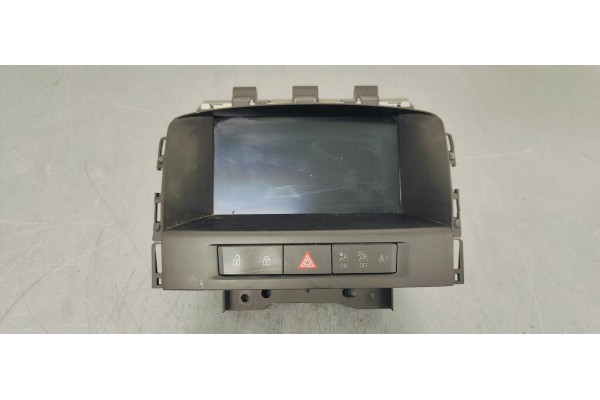 Recambio de pantalla multifuncion para opel astra j lim. 1.6 cdti referencia OEM IAM 95247248  