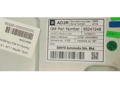 Recambio de pantalla multifuncion para opel astra j lim. 1.6 cdti referencia OEM IAM 95247248  