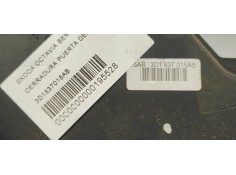 Recambio de cerradura puerta delantera izquierda para skoda octavia berlina (1z3) 1.9 tdi 105 referencia OEM IAM 3D1837015AB  