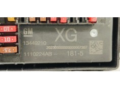 Recambio de caja reles / fusibles para opel astra j lim. 1.6 cdti referencia OEM IAM 13449210  