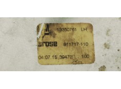 Recambio de elevalunas trasero izquierdo para opel astra j lim. 1.6 cdti referencia OEM IAM 13350761  