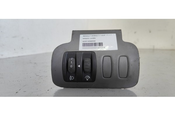 Recambio de mando luces para renault scenic ii emotion referencia OEM IAM 8200140985GC  