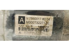 Recambio de motor arranque para peugeot 207 cc 1.6i 120 referencia OEM IAM V75500178004  