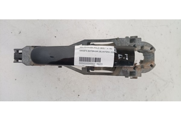 Recambio de maneta exterior delantera izquierda para volkswagen polo (9n3) 1.4 16v referencia OEM IAM   