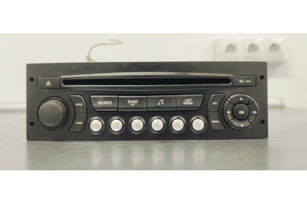 Recambio de sistema audio / radio cd para peugeot 207 1.4 i 95 referencia OEM IAM 96750215XT  