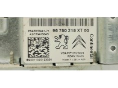 Recambio de sistema audio / radio cd para peugeot 207 1.4 i 95 referencia OEM IAM 96750215XT  