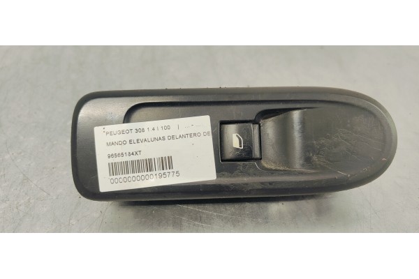 Recambio de mando elevalunas delantero derecho para peugeot 308 1.4 i 100 referencia OEM IAM 96565184XT  