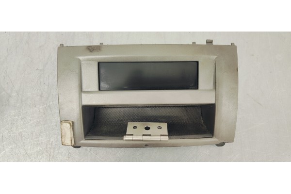 Recambio de pantalla multifuncion para peugeot 407 sw sr confort referencia OEM IAM 9658232780  
