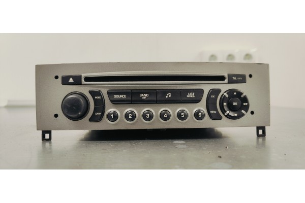 Recambio de sistema audio / radio cd para peugeot 308 1.4 i 100 referencia OEM IAM 96660458XH  