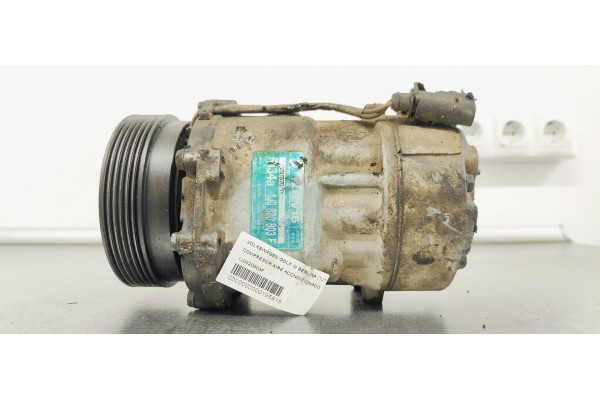 Recambio de compresor aire acondicionado para volkswagen golf iv berlina (1j1) básico referencia OEM IAM 1J0820803F  