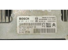 Recambio de centralita motor uce para peugeot 308 sport referencia OEM IAM 0281013332  