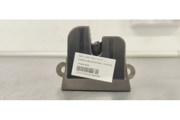 Recambio de cerradura maletero / porton para seat leon (1p1) 1.9 tdi referencia OEM IAM 1P0827505A  