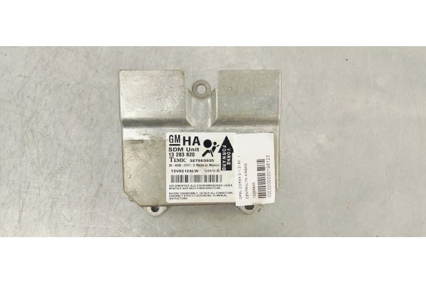 Recambio de centralita airbag para opel corsa d 1.2i 80 referencia OEM IAM 13283820  