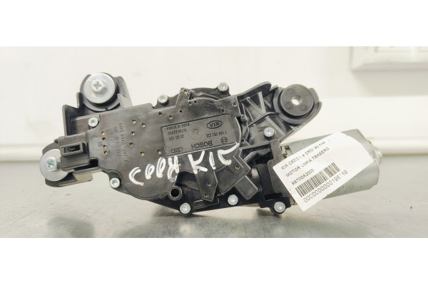 Recambio de motor limpia trasero para kia cee´d 1.4 crdi 90 fap referencia OEM IAM 98700A2000  