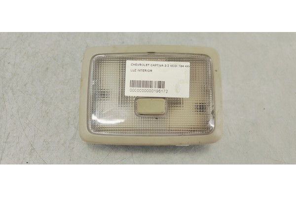 Recambio de luz interior para chevrolet captiva 2.2 vcdi 184 4x4 fap referencia OEM IAM   
