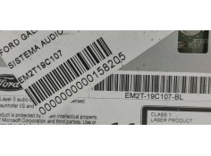 Recambio de sistema audio / radio cd para ford galaxy trend referencia OEM IAM EM2T19C107  
