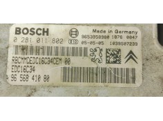 Recambio de centralita motor uce para citroen xsara picasso referencia OEM IAM 0281011802  