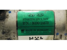 Recambio de motor arranque para kia cee´d 1.4 crdi 90 fap referencia OEM IAM 361002A670  