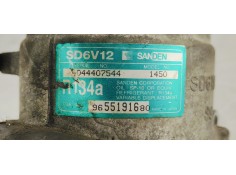 Recambio de compresor aire acondicionado para citroen c3 1.4 hdi exclusive referencia OEM IAM 9655191680  
