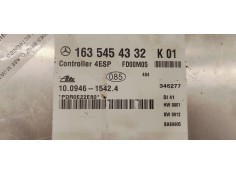 Recambio de modulo electronico para mercedes-benz clase m (w163) 2.7cdi 165 [270] 4x4 referencia OEM IAM 1635454332  