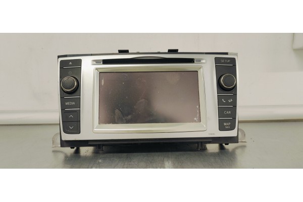 Recambio de sistema audio / radio cd para toyota avensis (t27) 2.0 d4d 124 fap referencia OEM IAM 8614005010  
