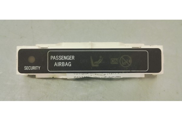 Recambio de pantalla multifuncion para toyota avensis (t27) 2.0 d4d 124 fap referencia OEM IAM 8395005030  