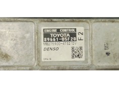 Recambio de centralita motor uce para toyota avensis (t27) 2.0 d4d 124 fap referencia OEM IAM 8966105F20  