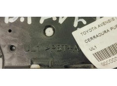 Recambio de cerradura puerta delantera izquierda para toyota avensis (t27) 2.0 d4d 124 fap referencia OEM IAM UL1  