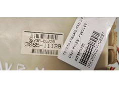 Recambio de caja reles / fusibles para toyota avensis (t27) 2.0 d4d 124 fap referencia OEM IAM 8273005720  