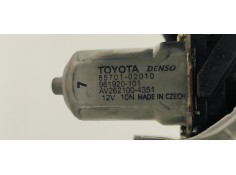 Recambio de elevalunas delantero derecho para toyota avensis (t27) 2.0 d4d 124 fap referencia OEM IAM 8570102010  