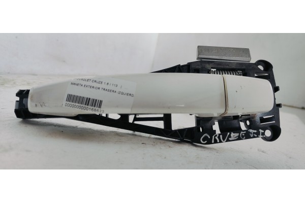 Recambio de maneta exterior trasera izquierda para chevrolet cruze 1.6 i 113 referencia OEM IAM   