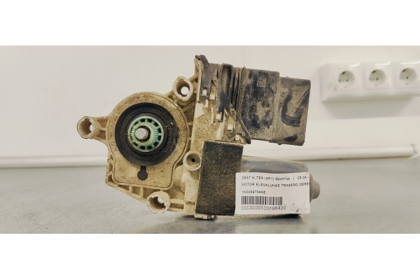 Recambio de motor elevalunas trasero derecho para seat altea (5p1) sport-up referencia OEM IAM 1K0959704AE  
