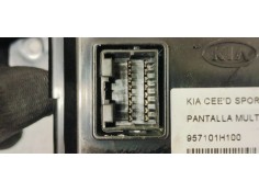 Recambio de pantalla multifuncion para kia cee´d sporty wagon ex referencia OEM IAM 957101H100  