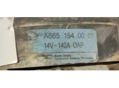 Recambio de alternador para ssangyong rexton rx 270 full referencia OEM IAM A6651540002  