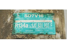 Recambio de compresor aire acondicionado para volkswagen golf iv berlina (1j1) básico referencia OEM IAM 1J0820803F  