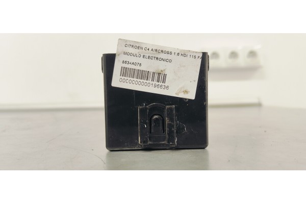 Recambio de modulo electronico para citroen c4 aircross 1.6 hdi 115 fap referencia OEM IAM 8634A075  