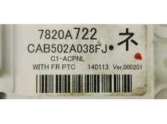 Recambio de mando climatizador para citroen c4 aircross 1.6 hdi 115 fap referencia OEM IAM 7820A722  