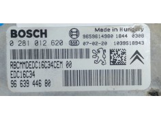 Recambio de centralita motor uce para peugeot partner (s2) rancho plus referencia OEM IAM 0281012620  